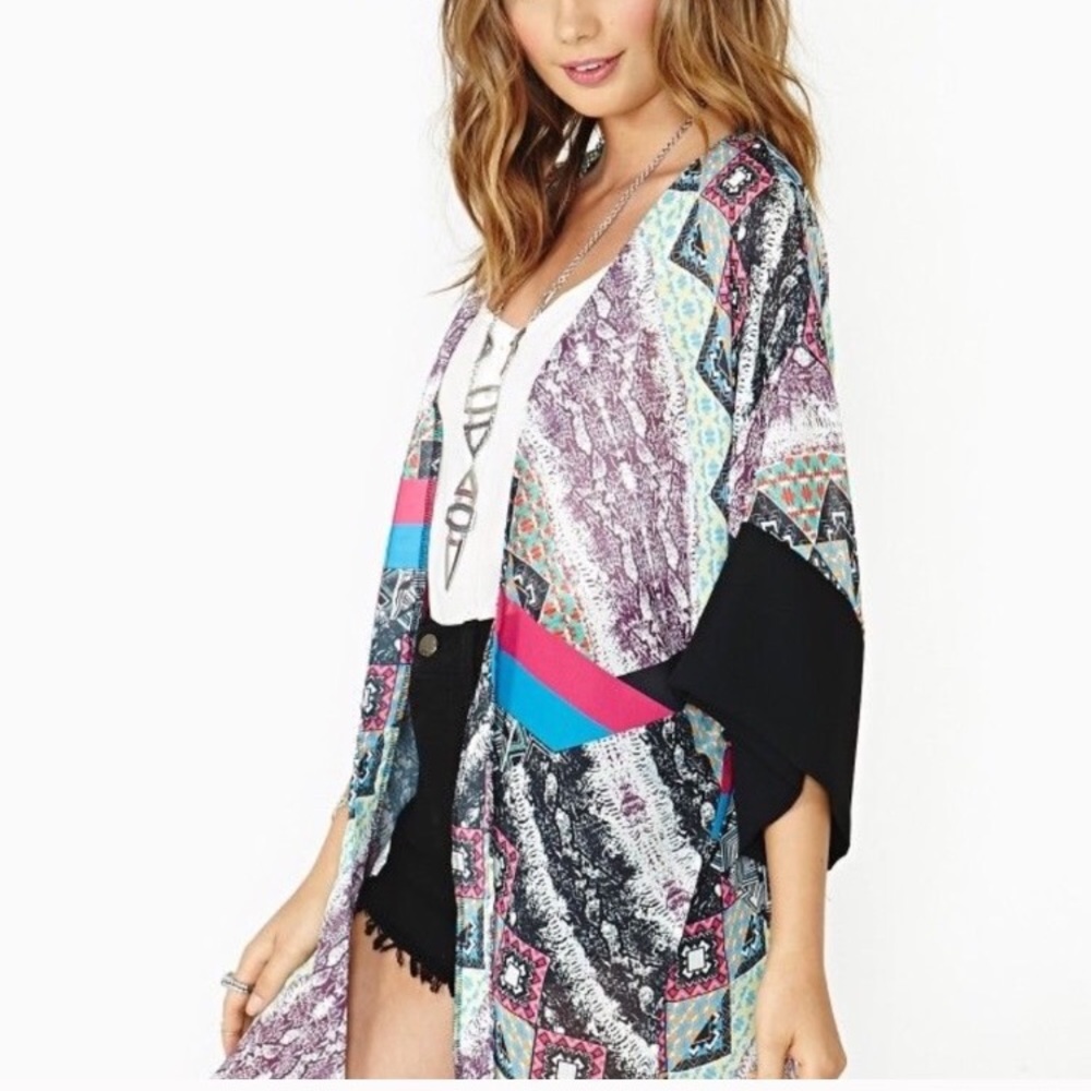 NWT Nastygal kimono